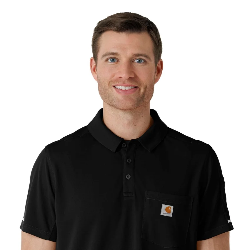 Rugged Flex® Rscu Hafif Kısa Kolluklu Polo Scrub Üst