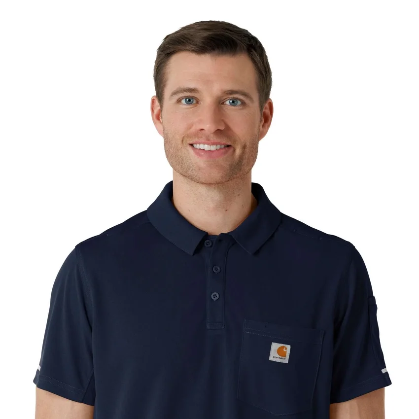 Rugged Flex® Rscu Hafif Kısa Kolluklu Polo Scrub Üst