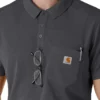 Rugged Flex® Rscu Hafif Kısa Kolluklu Polo Scrub Üst