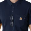 Rugged Flex® Rscu Hafif Kısa Kolluklu Polo Scrub Üst