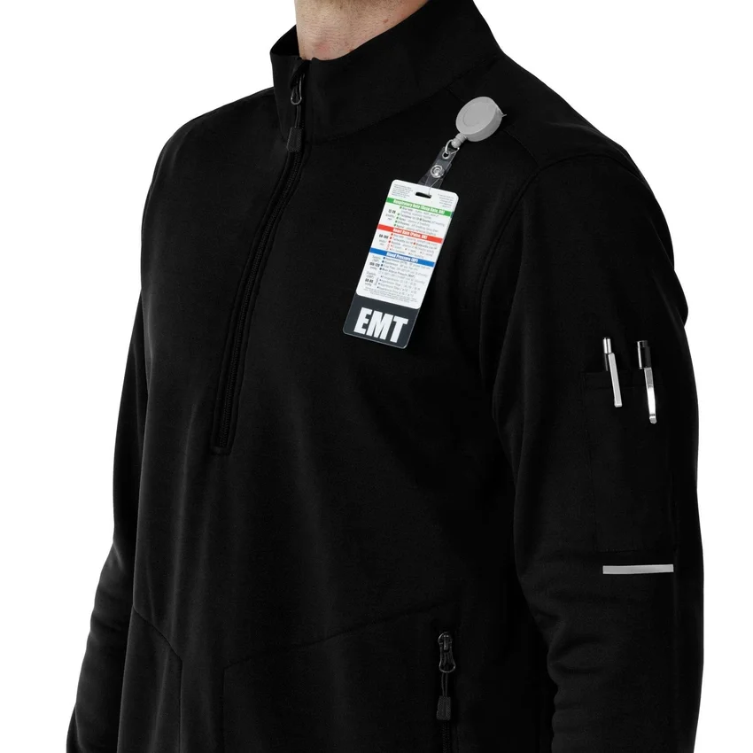 Rugged Flex® Rscu Scrub Yarım Fermuarlı