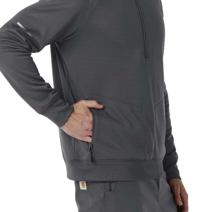 Rugged Flex® Rscu Scrub Yarım Fermuarlı