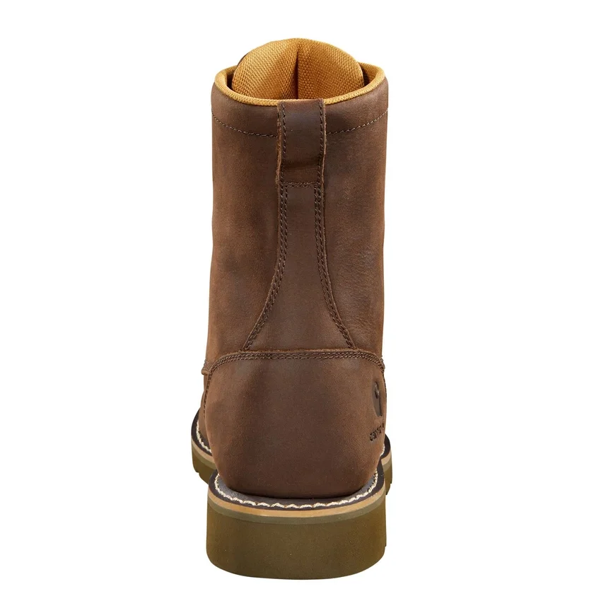 Su Geçirmez 8" Moc Toe Kama Topuklu Çizme