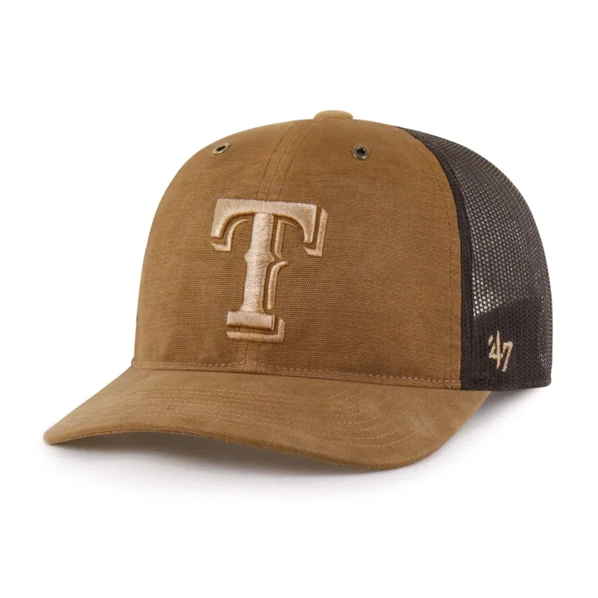 Texas Rangers '47 Boyalı Trucker Geniş Kesim