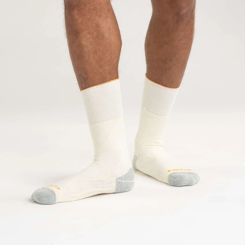 Twin Knit Orta Ağırlık Topo Crew Çorap