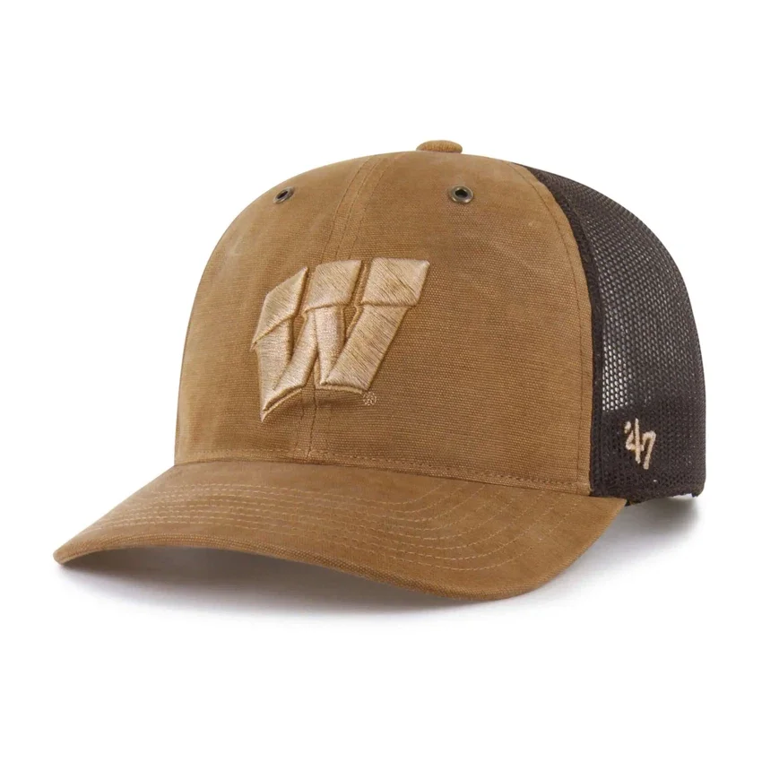 Wisconsin Badgers '47 Boyalı Trucker Gevşek Kesim