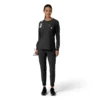 Women's Force Cross-Flex Yuvarlak Yaka Uzun Kolluklarlı Scrub Üst