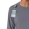 Women's Force Cross-Flex Yuvarlak Yaka Uzun Kolluklarlı Scrub Üst