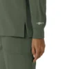 Women's Force Cross-Flex Yuvarlak Yaka Uzun Kolluklarlı Scrub Üst