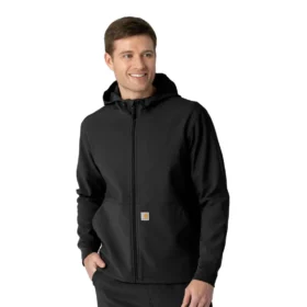 Yapıştırmalı Polar Scrub Kapüşonlu Sweatshirt