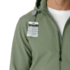 Yapıştırmalı Polar Scrub Kapüşonlu Sweatshirt