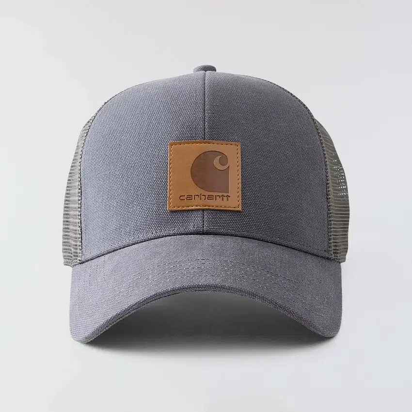 Yıkanmış Duck Kumaştan Arka Kısmı File Trucker Şapka